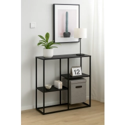 SKD-22 KONSOLA LOFT INDUSTRIALNA STAL CZARNA STAL NIERDZEWNA INOX